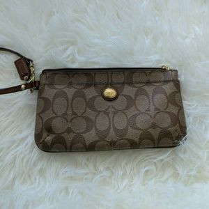 Coach wristlet